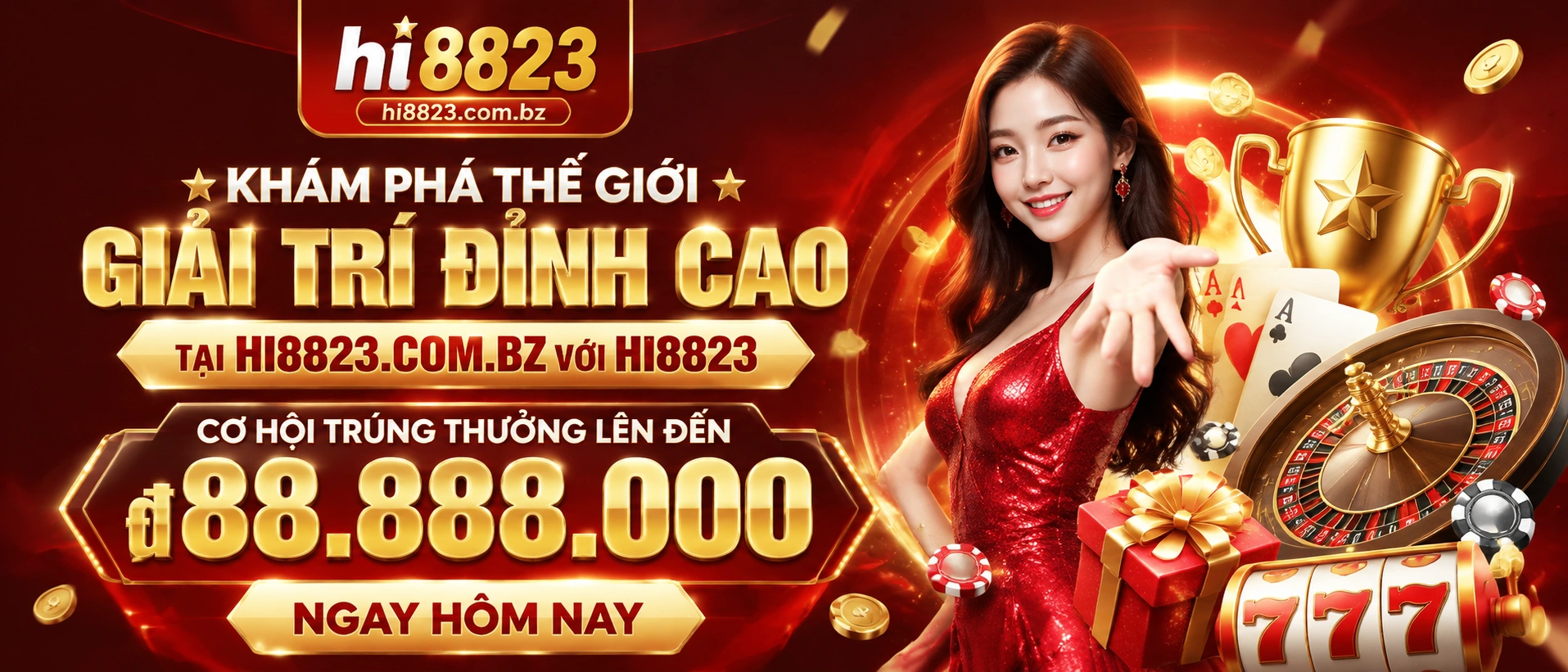 Hi8823 banner casino trực tuyến