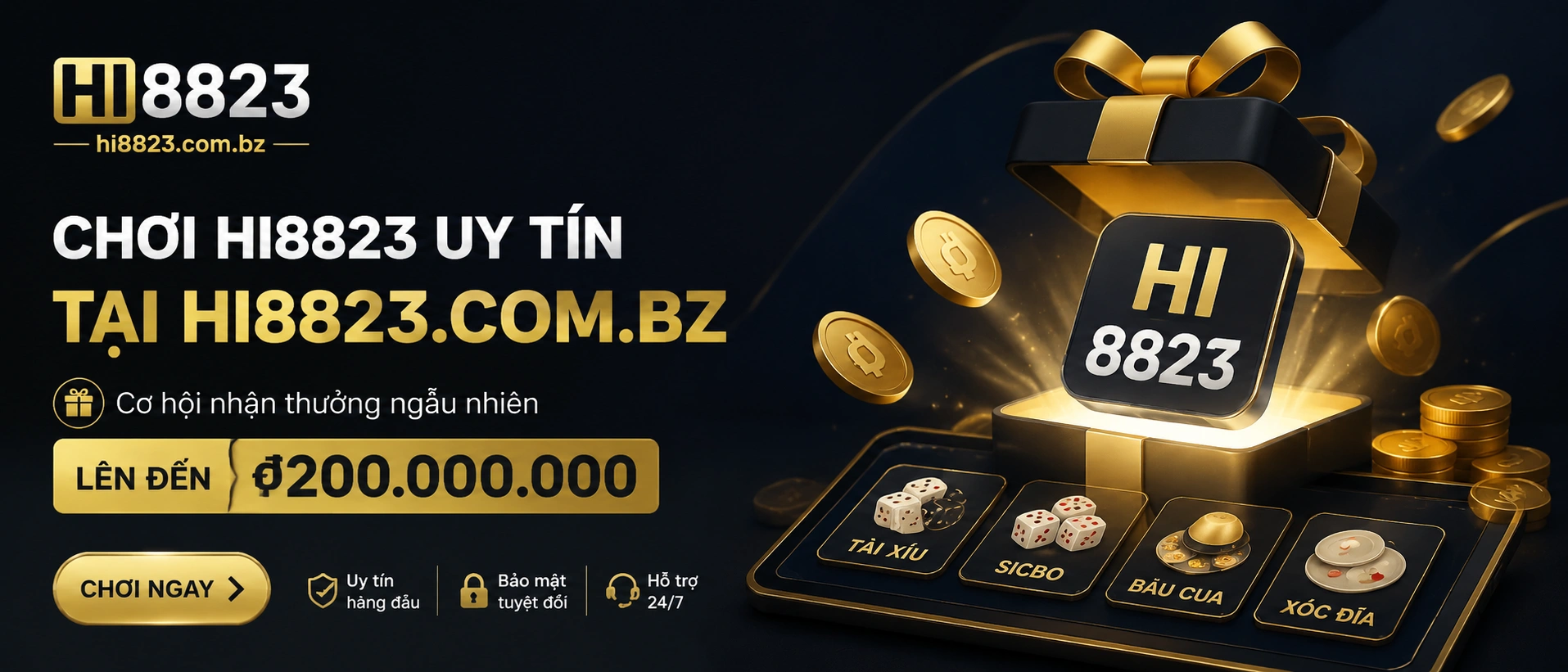 FAQ Hi8823 | Câu hỏi thường gặp về casino, nổ hũ banner