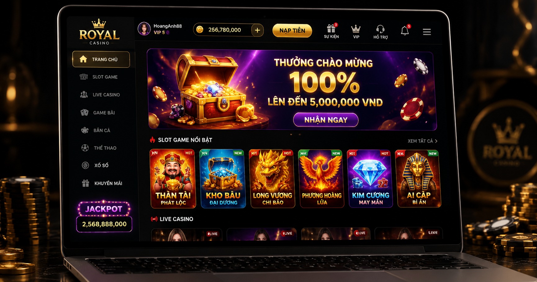 Gamebet Casino: Nền tảng giải trí đẳng cấp và cơ hội nhận casino bonus online - image 1 Gamebet Casino: Nền tảng giải trí đẳng cấp và cơ hội nhận casino bonus online - image 1
