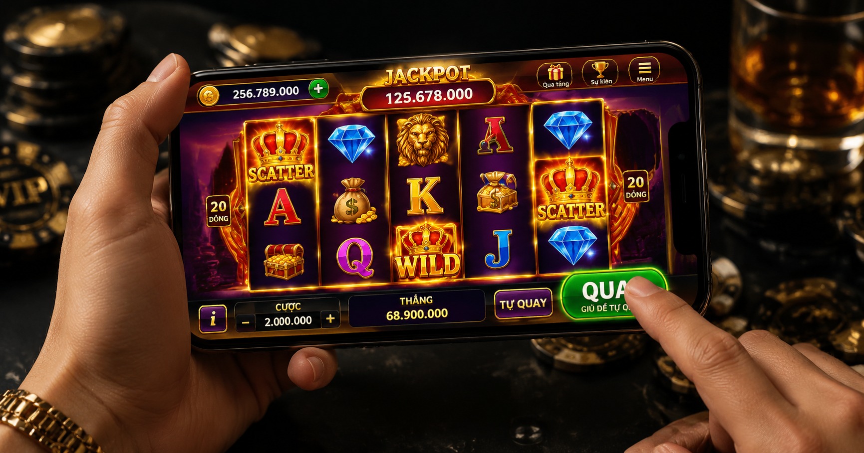 Hi88 nỗ hũ – Trải nghiệm đỉnh cao của game slot trực tuyến - image 2 Hi88 nỗ hũ – Trải nghiệm đỉnh cao của game slot trực tuyến - image 2